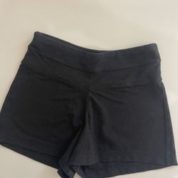 Marika Black Athletic Activewear Shorts - Size S