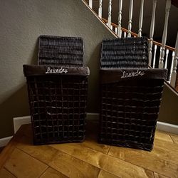 2 Laundry Baskets $8 For Both 😱