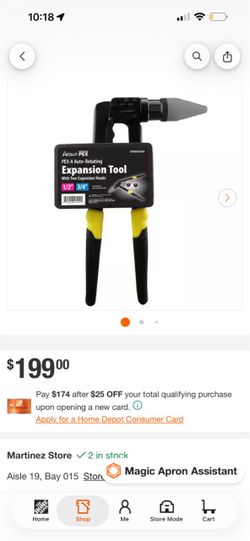 Apollo PEX Auto-Rotating Expansion Tool