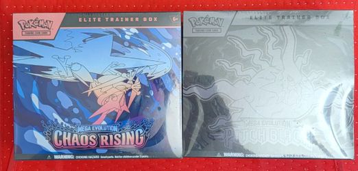 Pokemon Pitch Black & Chaos Rising ETBS