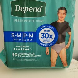 Men's Underwear/Diapers 