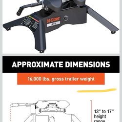 Curt A16 5th Wheel Hitch