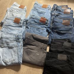 31x 30 Abercrombie And Fitch Pants  ( 11 Pants )
