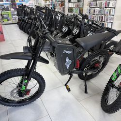 Freego X2 Pro Electric Bike 50MPH! Finance For $150 Down Payment!!