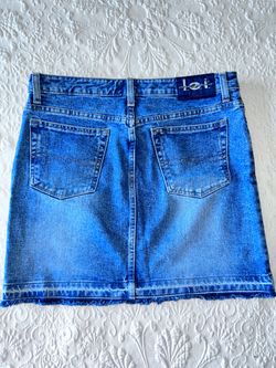 Early 2000s LEI Life Energy Intelligence Denim Mini Skirt – Size 11
