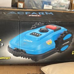 New Robotic Law Mower . 
