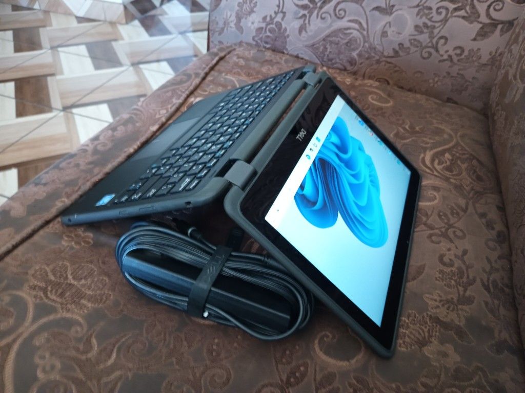 Touchscreen Laptop Tablet Dell Latitude 3190-2in2-8gb Ram-128gb HD SSD Solid-Go-od For Studen-ts.