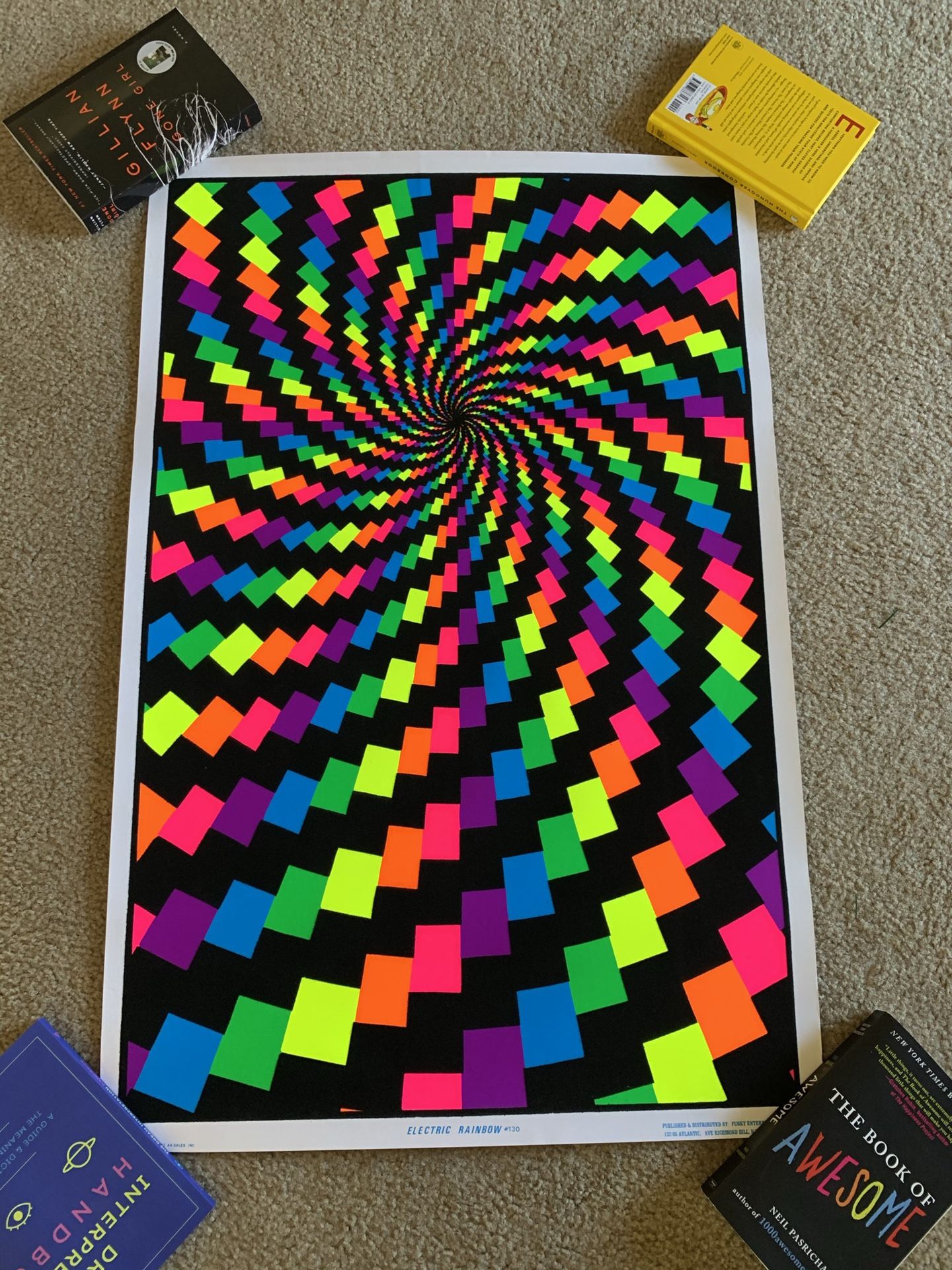 Black light poster 3’ x 2’