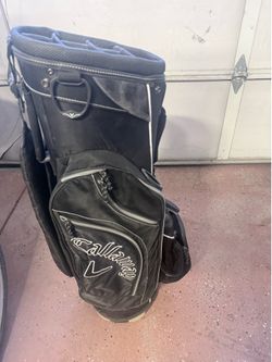 Black callaway golf bag
