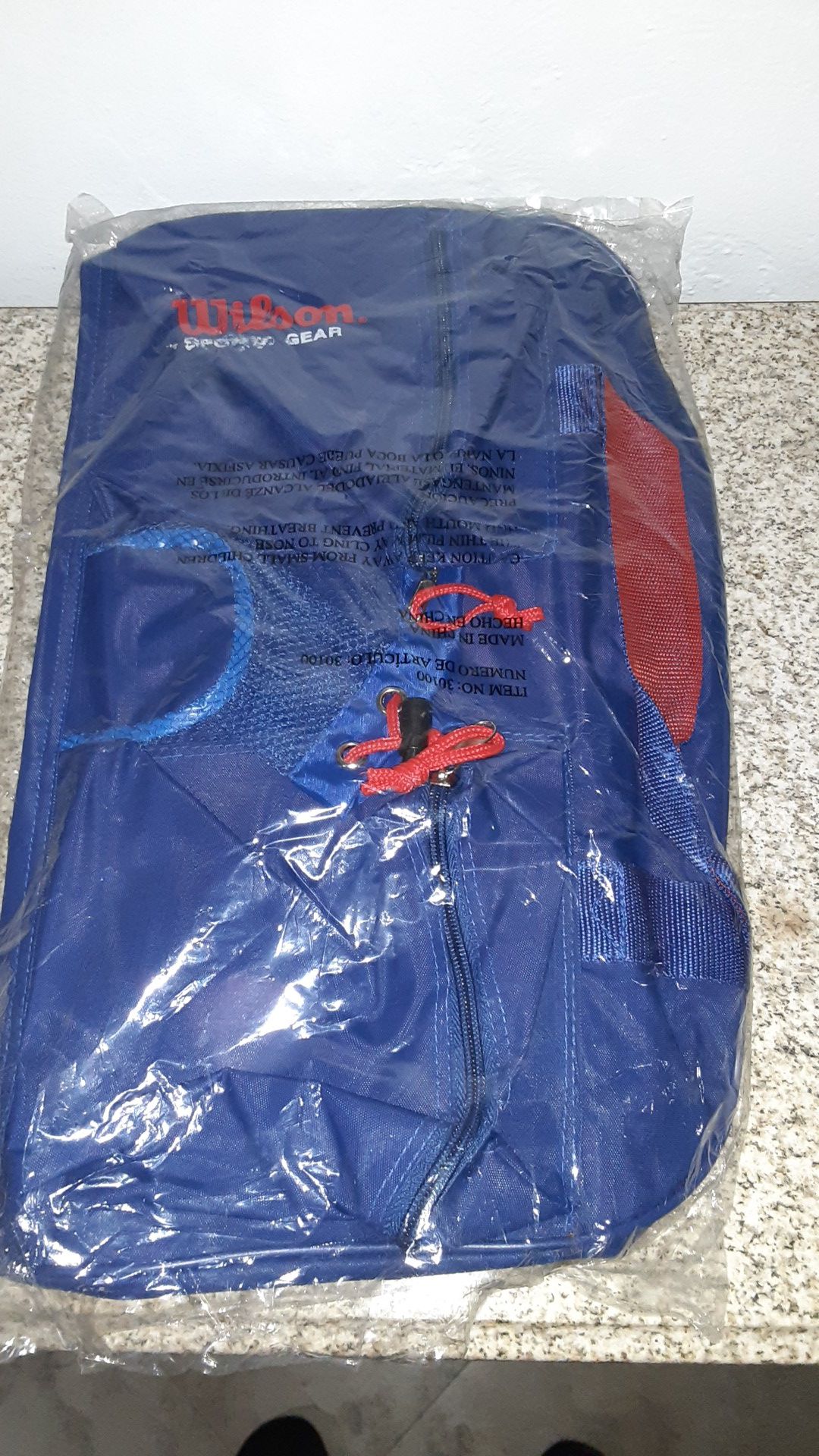 Brand New Wilson Sports Bag Duffle Bag Blue