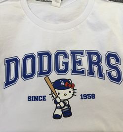 Women’s Hello Kitty Dodgers Shirt