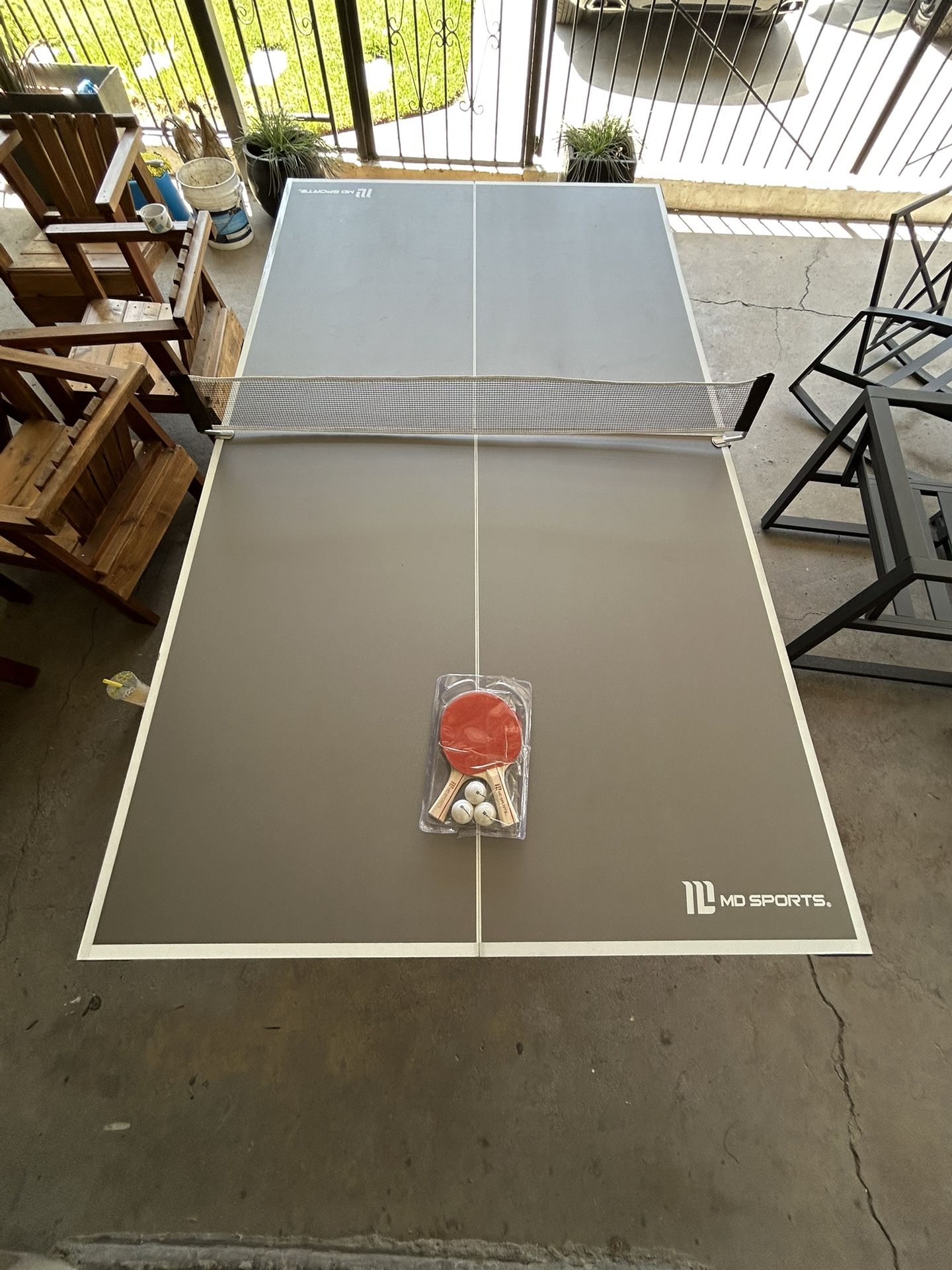 MD Sports Ping Pong Table.
