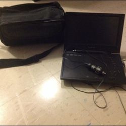 Portable DVD Player With Back Pack And Tv Holder 
