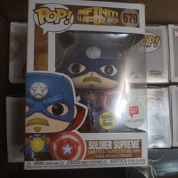 Infinity Warps POP Soldier Supreme Bobblehead 679