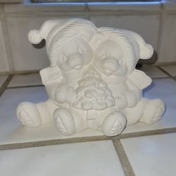 Ceramic Holiday Bears 