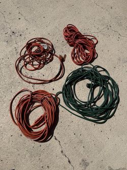 4- extension cords