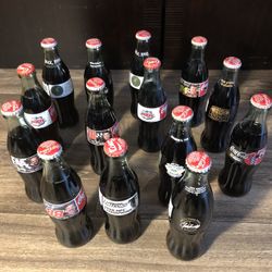 Coca Cola Classic Bottles Collectible 