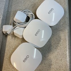 EERO Dual-Band Mesh Wi-Fi Router.