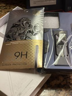 Case protective With Glass Screen Protector All For The Prince One 