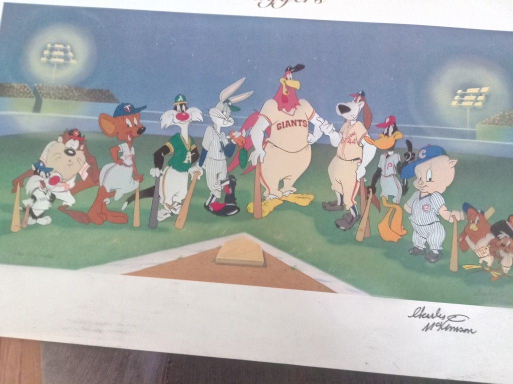 The Slugger sign and the seal l collectible