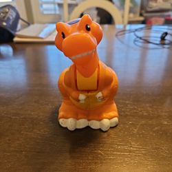 Fisher Price Little People Orange Adult T-Rex Prehistoric Dinosaur 