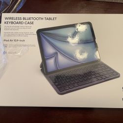 Paul B Wireless Bluetooth Keyboard Case for iPad Air 10.9-inch (2020/22 Magnetic