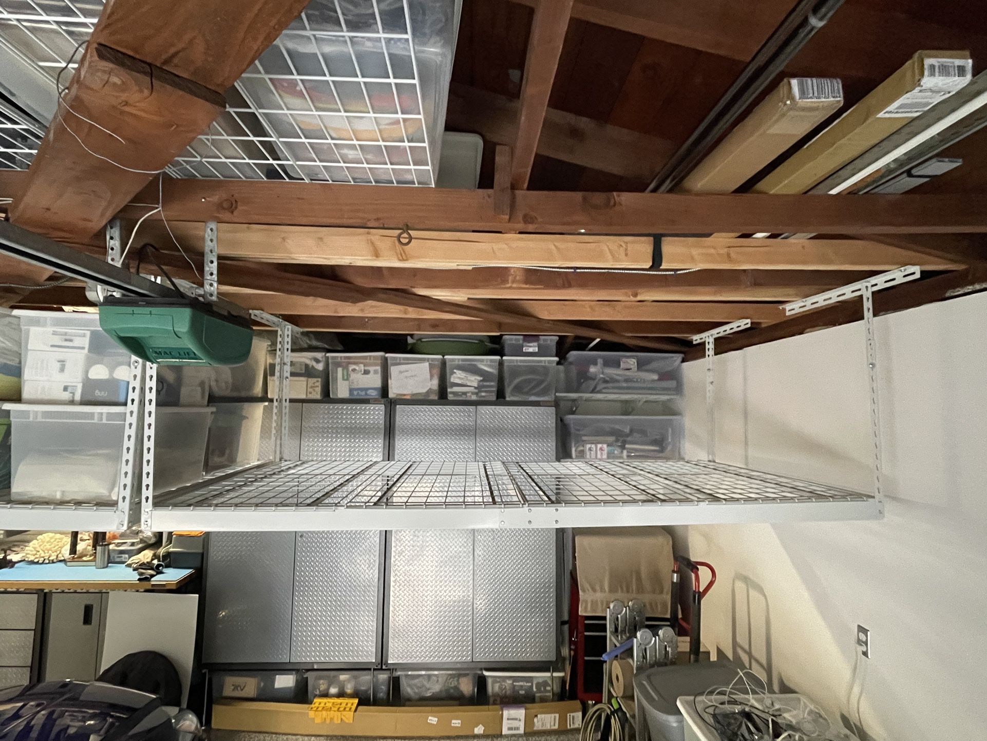 SafeRack Overhead Garage Storage Shelve