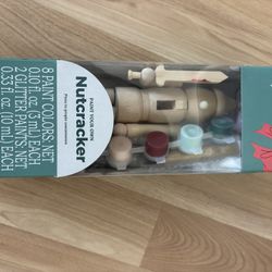 Smile! Paint Your Own Nutcracker Kit