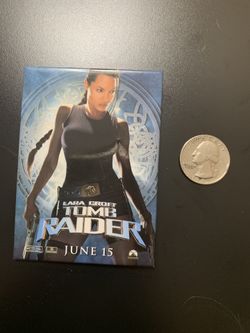 Lara Croft Collectible Movie Pin Tomb Raider