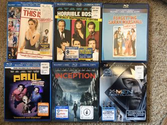 Movies on blu-ray
