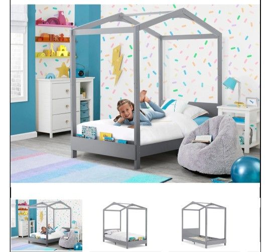 Kids canopy bed