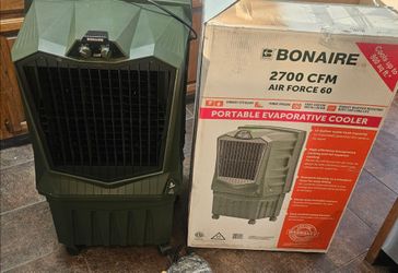 Bonaire Durango
$399.00
Air Force 60 2700 CFM 3-Speed Portable Evaporative Cooler for 800 sq. ft
