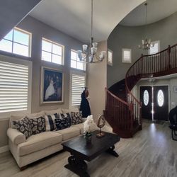 Plantation Shutters- FREE ESTIMATES & SAME DAY PRICING, Custom, Real Wood, Window Shutters, Treatments, Coverings. Persianas de Madera.