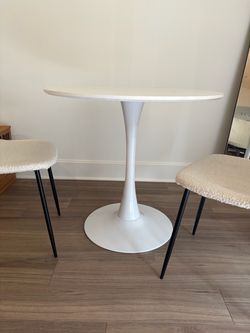 White Table