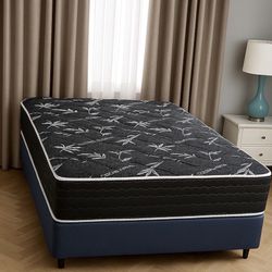 Queen Size 12-Inch Thick Plush Mattress – Brand New, Factory-Sealed in Plastic. Enjoy Fast, Same-Day Delivery 🚚 