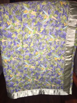 Tinker Bell handmade blanket