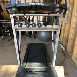 Pro Form 350s Space Save Treadmill