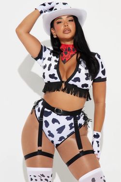 Wild Cowgirl 7 Piece Costume
