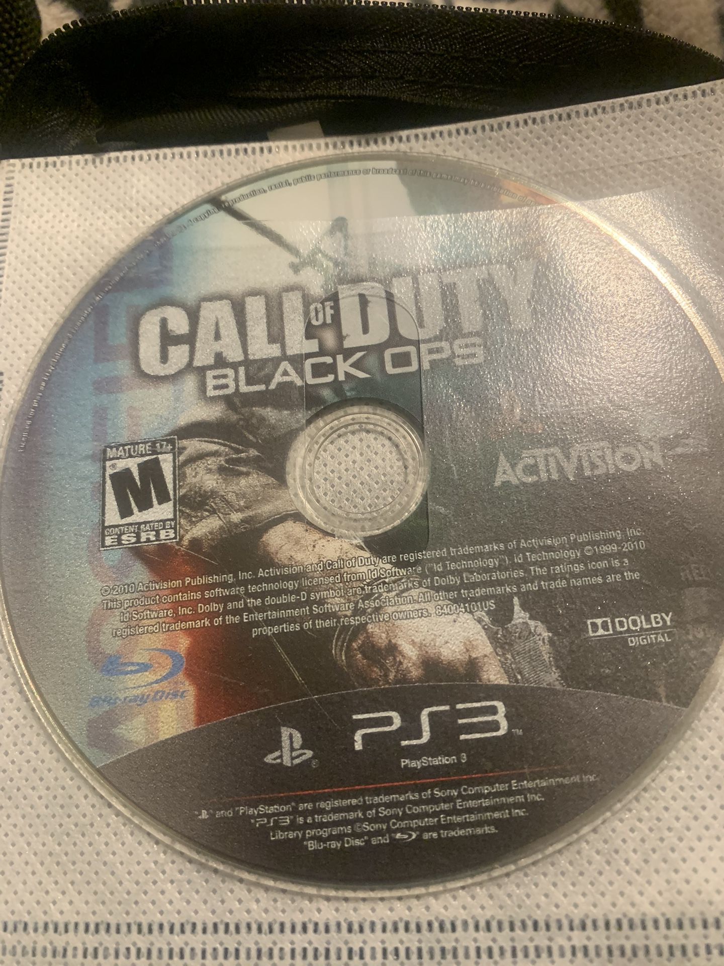 Call Of Duty Black Ops For Ps3 Just Game Only