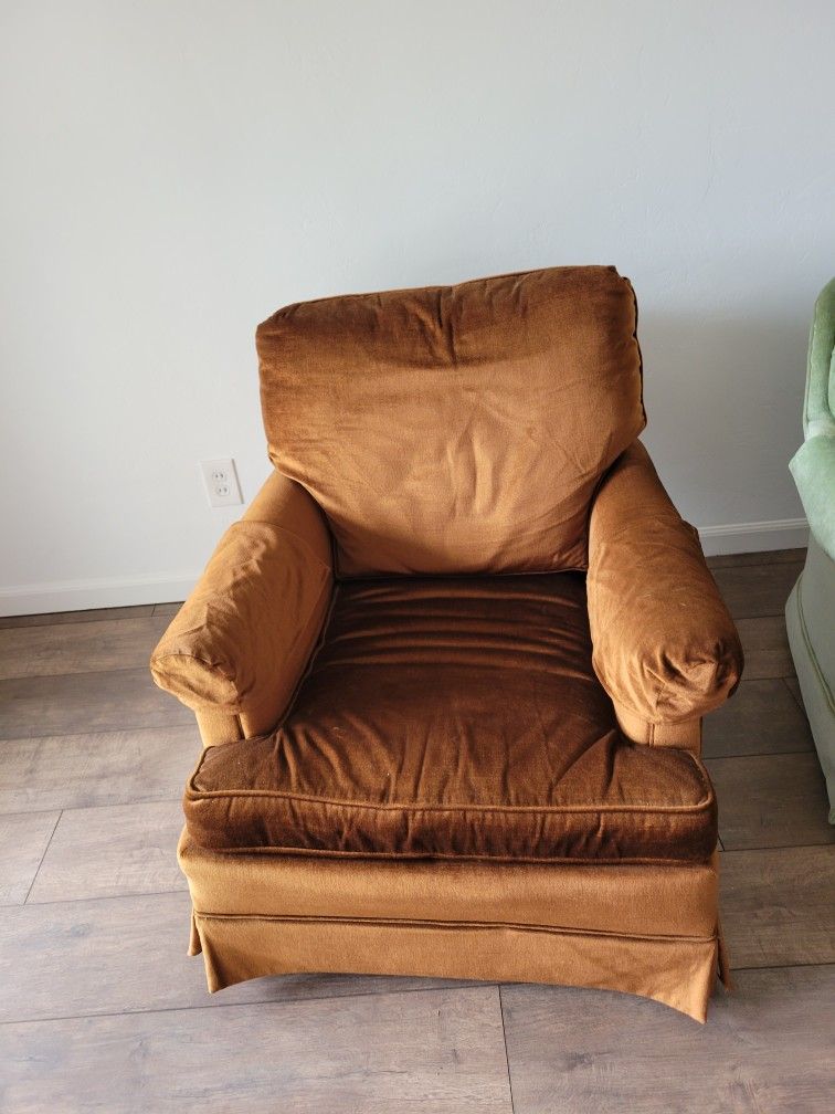 Vintage Brown Chair (Keyword Sofa Recliner)