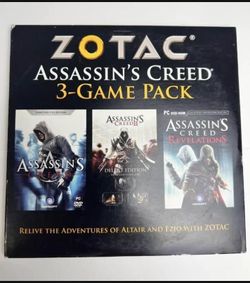 ASSASSIN'S CREED 3-GAME PACK
