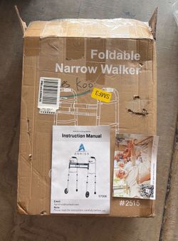 Walker and laundry basket