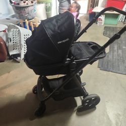 Mompush Stroller Black 