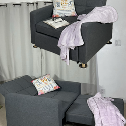 3-in-1 Adjustable Sleeper Sofa / Pull Out Sleeper Sofa / Convertible Sofa Bed