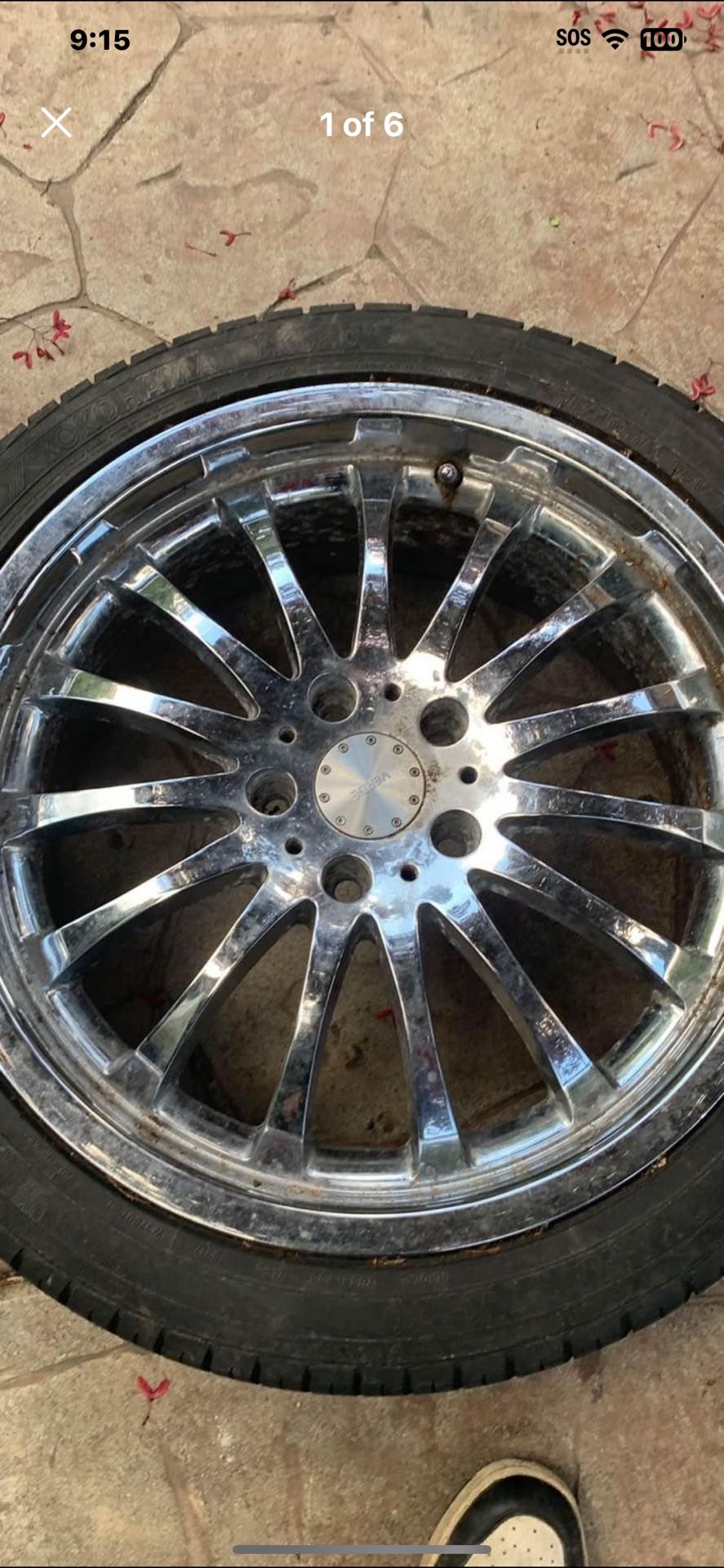 Verde Rims with Tires 18 Inch Tires Bolt Pattern Is 19 Inches