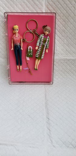 Vintage Christmas keys chain ornaments