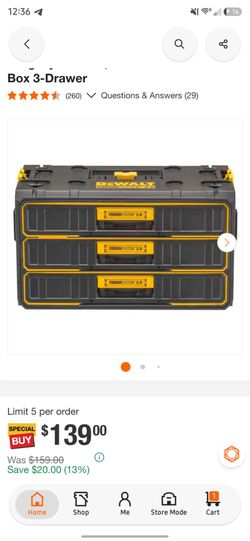 Dewalt tool box