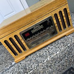 Detrola record player all in one