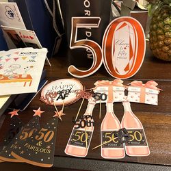 50th Birthday Decor
