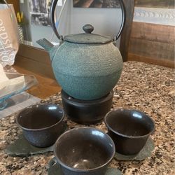 Cast Iron Tea Set 